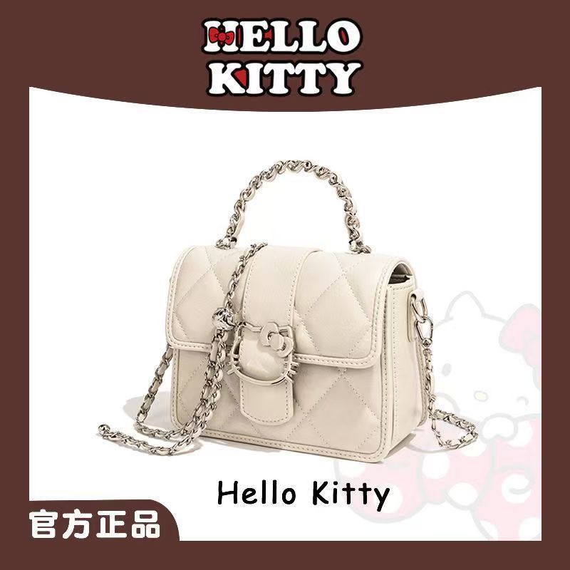 Hellokitty Niche Bag Chain Bag Women's Fashion Crossbody Bag 2025 New Versatile Shoulder Bag - Image 2