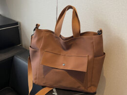 Ins Large Capacity Niche Canvas Bag Student's Class Hand Bag Women's Harajuku ulzzang Shoulder Crossbody Bag