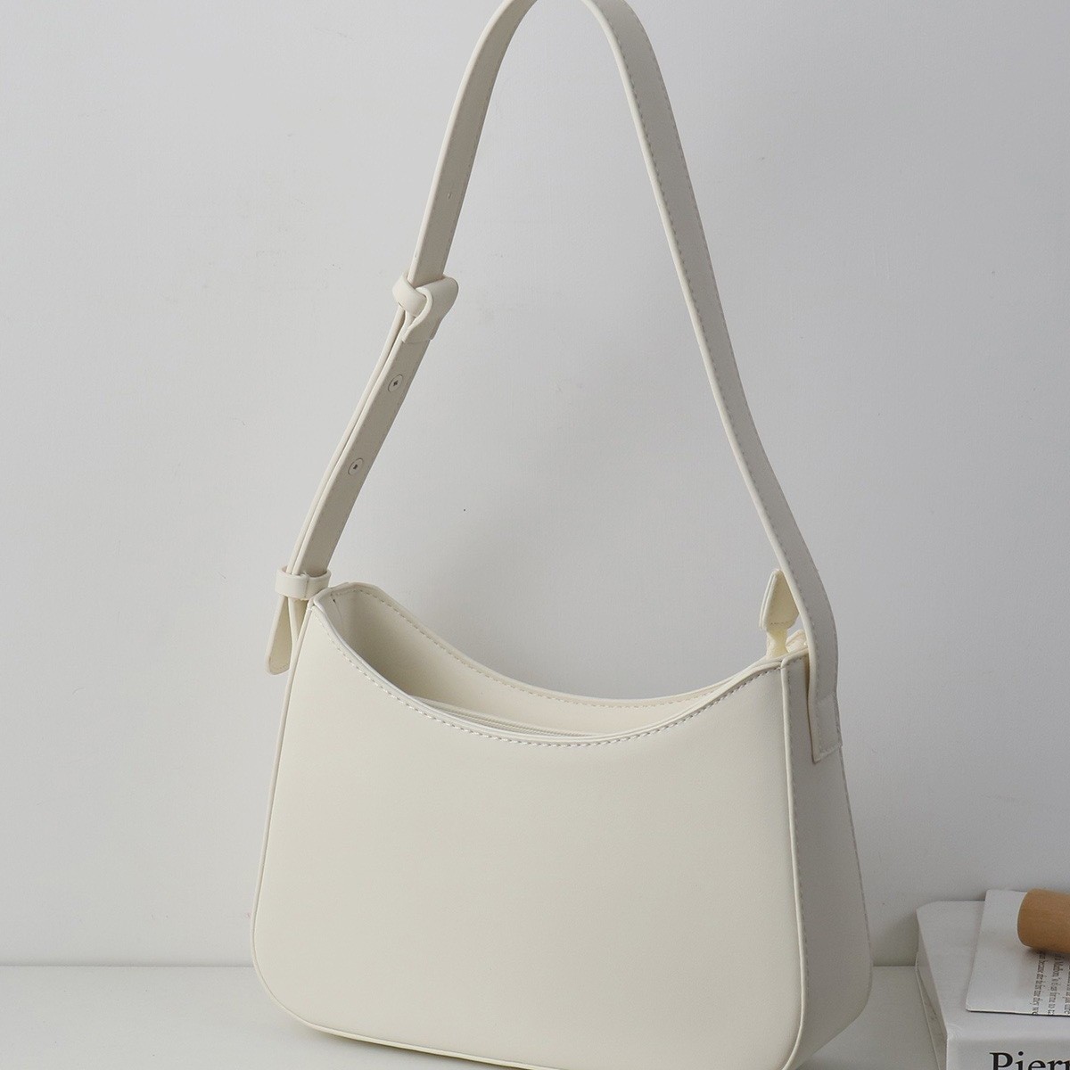 Korean-style Commuter Spring and Summer New Niche Single-shoulder Handbag Fashion Trendy High-end Small Square Bag Underarm Bag for Women - Image 4