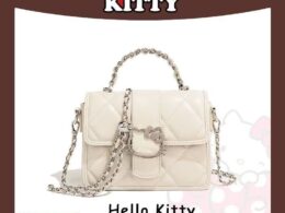 Hellokitty Niche Bag Chain Bag Women's Fashion Crossbody Bag 2025 New Versatile Shoulder Bag