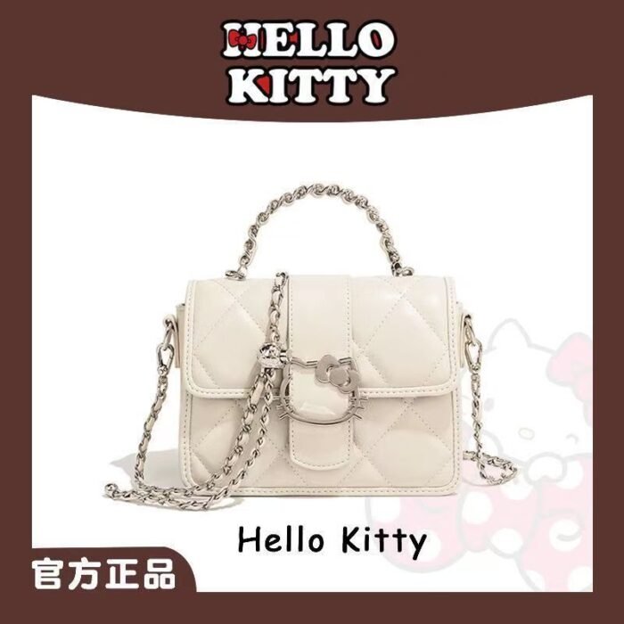 Hellokitty Niche Bag Chain Bag Women's Fashion Crossbody Bag 2025 New Versatile Shoulder Bag - Image 1