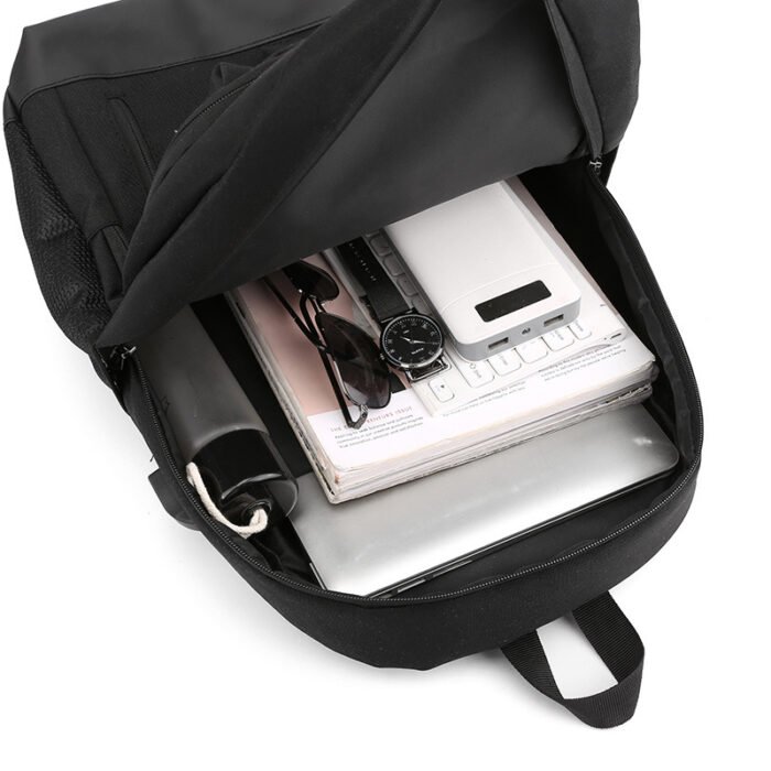 2025 New Men's Backpack Large Capacity Multifunctional Casual Backpack Computer Bag College Junior High School Student School Bag - Image 4