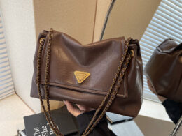 Winter Pure Color Large Capacity Foreign Style New Trendyy Armpit Women's Bag Work Clothing Chain Wandering Shoulder Tote Bag