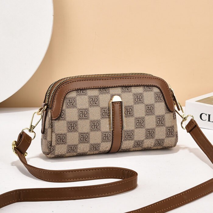 Women's Bag 2025 New Korean Style Versatile Shoulder Crossbody Bag High-End Hand-Carrying Mini Small Square Bag Fashion Bag for Women - Image 1