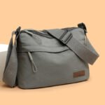 Nylon Lightweight Multi-Layer Large-Capacity Nylon Bag Women's New Casual Waterproof Portable Fashionable One-Shoulder Cross-Body Small Square Bag - Image 2