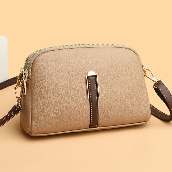 Women's bag 2025 new shell bag Korean simple shoulder bag coin purse texture slung small bag cross-border wholesale - Image 3
