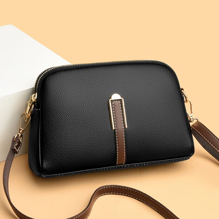 Women's bag 2025 new shell bag Korean simple shoulder bag coin purse texture slung small bag cross-border wholesale - Image 1