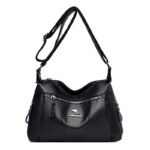 Cross-border Genuine Leather Bag Women's 2025 New Fashion Women's Bag All-match Middle-aged Mother's Bag Large Capacity Shoulder Crossbody Bag - Image 5
