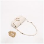 Office worker white collar elegant shoulder bag new advanced rhombus chain underarm bag simple western style small square bag for women - Image 3