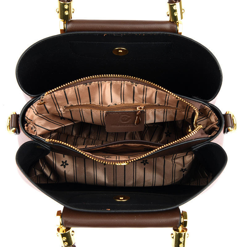 New Fashion Satchel Shoulder Bag, Middle-Aged Women's Bag, High-End Commuter Bag, Large Capacity Women's Tote Bag - Image 4