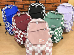 new fashion Korean style cross-border business simple chessboard large capacity trendy student backpack,School Backpacks,Kids' Backpacks