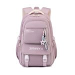 Cross-Border Primary School Student Schoolbags for Grades 3-6, Large-Capacity Junior and High School Casual Schoolbags, Burden-Reducing Large-Capacity Backpacks for Women,School Backpacks,Kids' Backpacks - Image 5