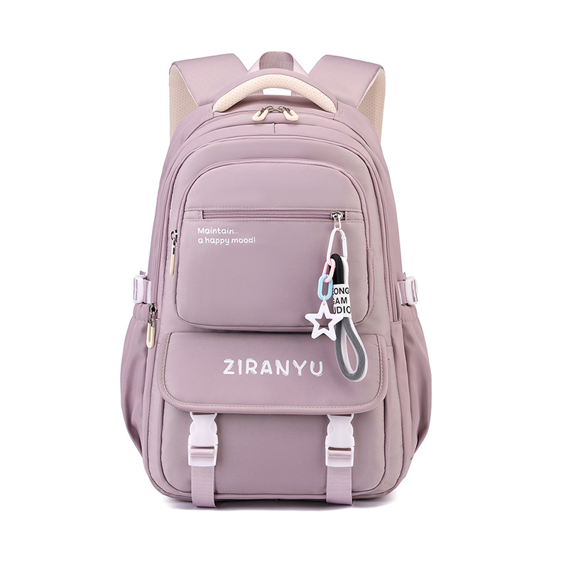 Cross-Border Primary School Student Schoolbags for Grades 3-6, Large-Capacity Junior and High School Casual Schoolbags, Burden-Reducing Large-Capacity Backpacks for Women,School Backpacks,Kids' Backpacks - Image 5