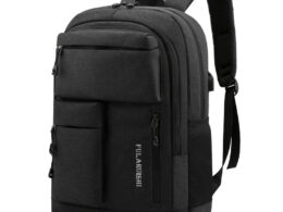 2025 New Men's Backpack Large Capacity Multifunctional Casual Backpack Computer Bag College Junior High School Student School Bag