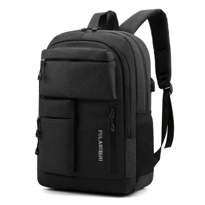 2025 New Men's Backpack Large Capacity Multifunctional Casual Backpack Computer Bag College Junior High School Student School Bag - Image 1