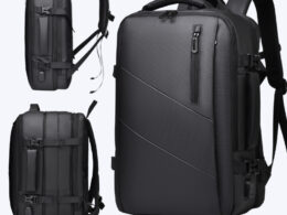 Amazon's New Travel Backpack Men's Backpack New Commuter Short-Distance Travel Business Trip Business Large-Capacity Electric