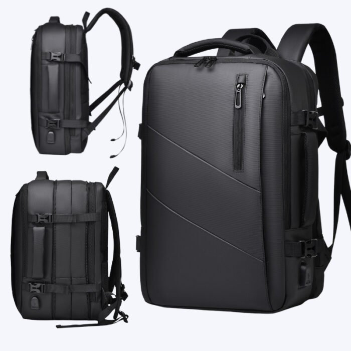 Amazon's New Travel Backpack Men's Backpack New Commuter Short-Distance Travel Business Trip Business Large-Capacity Electric - Image 1