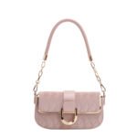 Office worker white collar elegant shoulder bag new advanced rhombus chain underarm bag simple western style small square bag for women