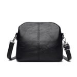 New Women's Bag Fashion Bucket Bag Multi-layer All-match Korean Style Middle-aged Mother Bag Soft Leather Women's Shoulder Bag Crossbody Bag - Image 5