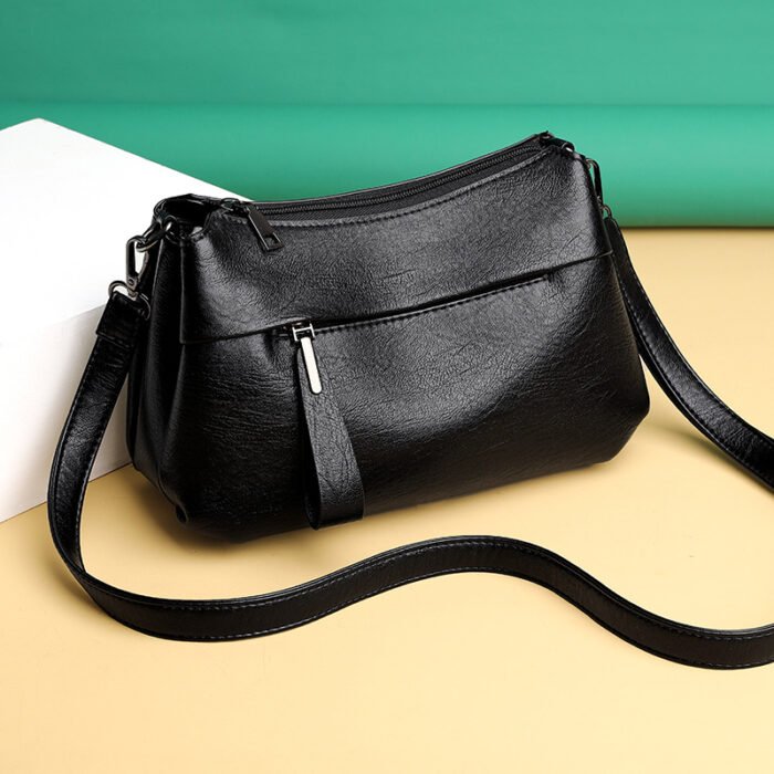 2025 New Middle-Aged Women's Bag, Korean Style Fashionable Shoulder Crossbody Bag, Simple and Trendyy Mother Bag, Elegant and Versatile Bag - Image 2