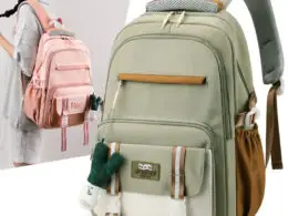 Large Capacity Schoolbag Female Junior Senior high school College Student Backpack Male and Primary School Student Sports Computer Backpack Leisure Travel