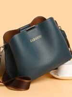 Light Luxury Crossbody Bag Women's 2024 New Fashionable and Atmospheric Shoulder Bag Soft Leather Large Capacity High-class Casual Women's Bag - Image 2
