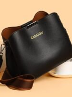 Light Luxury Crossbody Bag Women's 2024 New Fashionable and Atmospheric Shoulder Bag Soft Leather Large Capacity High-class Casual Women's Bag