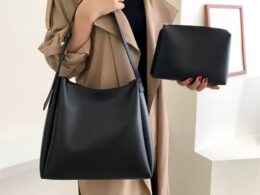 Commuter Tote Bag Large Capacity 2025 New Bag Portable Fashion Commuter Shoulder Underarm All-match Bucket Bag