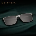 Men's Square Frame Elastic Stainless Steel High-Definition Nylon Polarized Sunglasses Anti-Uv Cross-Border Live Broadcast Spot 8226