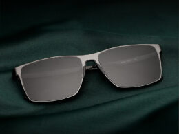 Men's Square Frame Elastic Stainless Steel High-Definition Nylon Polarized Sunglasses Anti-Uv Cross-Border Live Broadcast Spot 8226