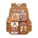 New Kapibala Schoolbag Primary School Students Grade 1, 3 and 6 Large Capacity Spine Protection Boy and Girl Backpack Backpack - Image 5