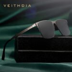 Men's Square Frame Elastic Stainless Steel High-Definition Nylon Polarized Sunglasses Anti-Uv Cross-Border Live Broadcast Spot 8226 - Image 2