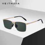 Metal High-Definition Sunglasses Nylon Polarized Men's Sun Protection Uv Sports Square Frame Glasses Live Broadcast Ready Stock 8212 - Image 3