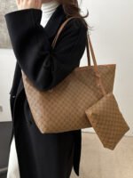 Large-Capacity Shoulder Bag for Women, Commuter Personality Tote Bag, New Mother-In-Law Bag, Trendy Texture Women's Bag - Image 2