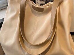 Casual Large Capacity Bag Women's Summer Fashion Shoulder Bag Simple All-match Canvas Tote Bag College Students' School Bag