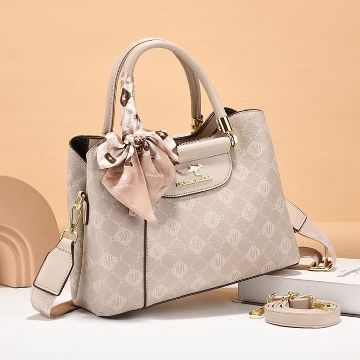 Kangaroo Luxury Brand Handbag 2025 New Fashion Women's Gift for Wife's Birthday Genuine Leather Crossbody Bag for Women - Image 2
