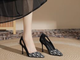 High Heels Women's 2024 New High-end Fashion All-match Shallow Mouth Pointed Stiletto Heel High-heeled Shoes Elegant Fashion Shoes