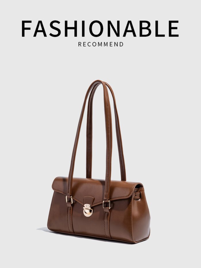 Niche Light Luxury High-end Underarm Bag Women's 2025 Spring and Summer New French Retro Shoulder Bag Exquisite Crossbody Bag - Image 1