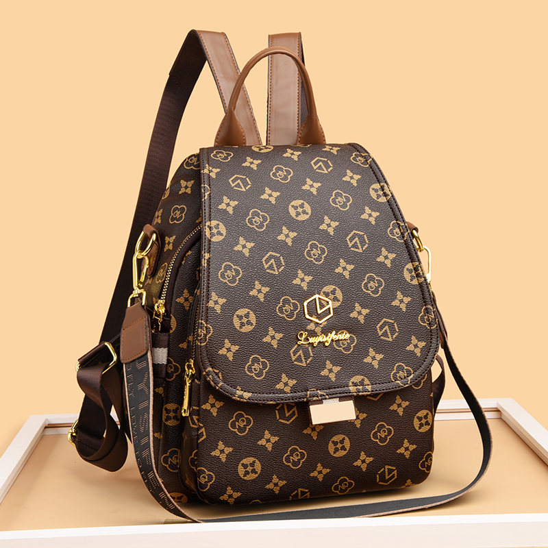 Brand Genuine Leather Backpack for Women 2026 New Model Large Capacity Commuter Casual Travel Backpack Lightweight Cowhide Bag - Image 3