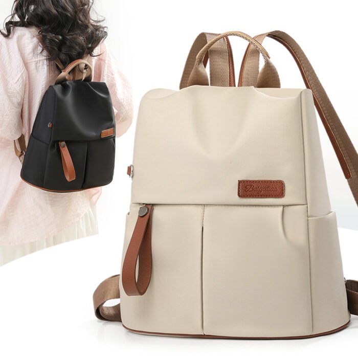 2025 New Large-Capacity Oxford Cloth Backpack for Women, Anti-Theft, Water-Repellent, Casual, Breathable, Lightweight, Travel and Commuting - Image 1