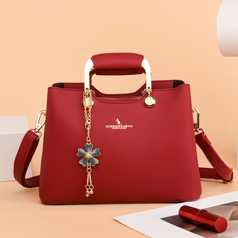 Thyssen Kangaroo Leather Women's Bag 2025 New Style Elegant Middle-Aged Mom Bag Ladies Handbag Fashion Crossbody Bag - Image 4