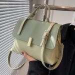 This Year's Popular Women's Bags 2025 New Versatile Summer Shoulder Crossbody Bag Texture Handheld Small Square Bag - Image 3