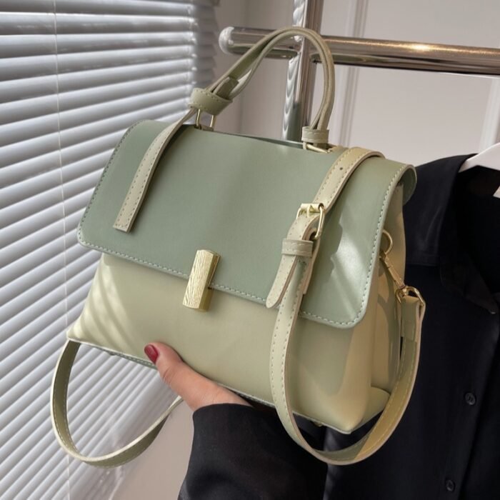 This Year's Popular Women's Bags 2025 New Versatile Summer Shoulder Crossbody Bag Texture Handheld Small Square Bag - Image 3