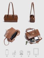 Niche Light Luxury High-end Underarm Bag Women's 2025 Spring and Summer New French Retro Shoulder Bag Exquisite Crossbody Bag - Image 5
