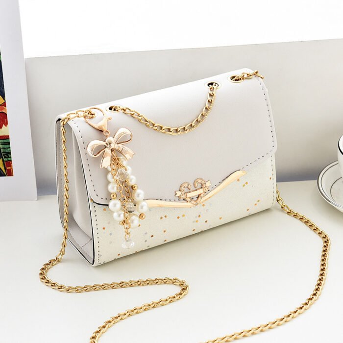 Bag Women's New Women's Bag Shoulder Crossbody Bag Sequin Fashionable Bag Korean Women's Satchel Mobile Phone Bag Coin Purse Trendy - Image 2