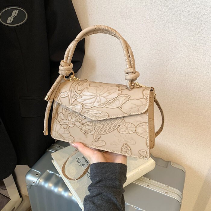 This year's popular bag women's 2025 new high-end texture niche underarm bag spring casual versatile crossbody women's bag - Image 1