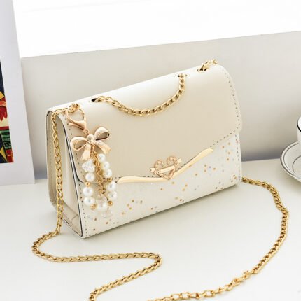 Bag Women's New Women's Bag Shoulder Crossbody Bag Sequin Fashionable Bag Korean Women's Satchel Mobile Phone Bag Coin Purse Trendy