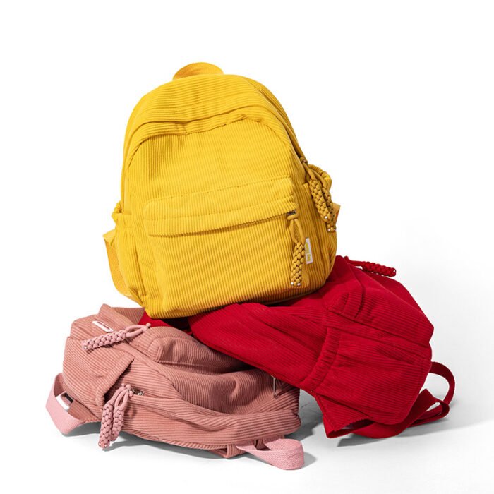 2025 New Korean Version Ins Simple Soft Girl Small Backpack Japanese Ins Harajuku Style Travel Shopping Mini Backpack - Image 4