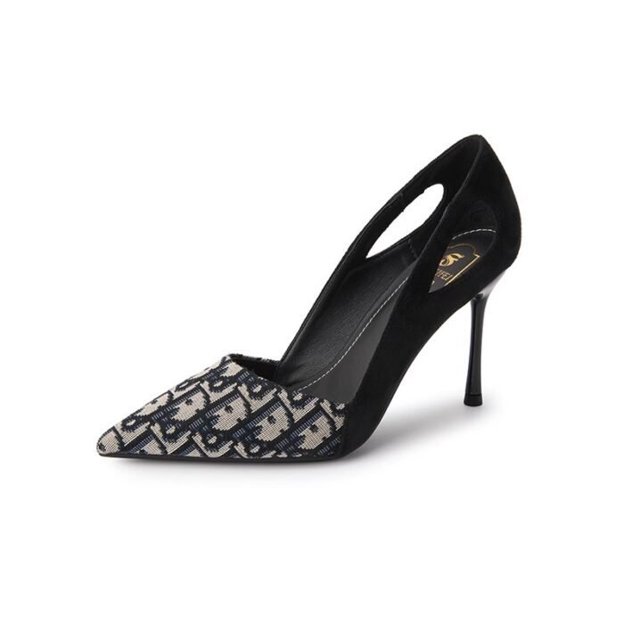 High Heels Women's 2024 New High-end Fashion All-match Shallow Mouth Pointed Stiletto Heel High-heeled Shoes Elegant Fashion Shoes - Image 5