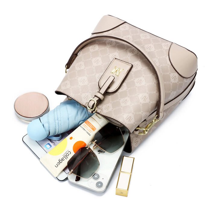 Women's Bucket Bag 2025 New Bag Crossbody Bag Women's Fashion Shoulder Bag Easiest for Match Large Capacity Women's Handbag - Image 4